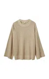 The Garment April Cotton Slub Yarn Sweater In Green