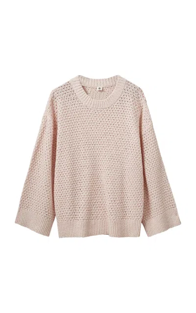 The Garment April Cotton Slub Yarn Sweater In Multi