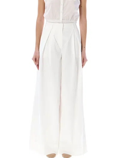The Garment Avelino Pinced Wide Pant In Cream