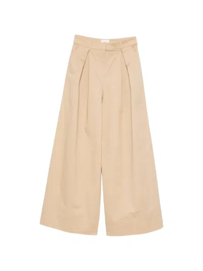 The Garment Avelino Pleated Trousers In Brown