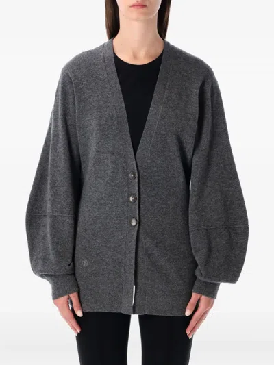 THE GARMENT BALLOON-SLEEVE BUTTONED CARDIGAN