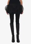The Garment Beatrice Balloon Mini Skirt In Black