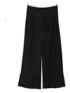The Garment Pisano Tailored Pants Pleats Belt Loops In Black