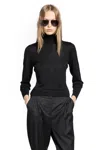 The Garment Bergen Turtleneck Blouse In Black