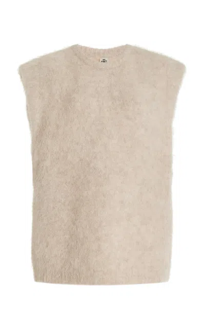 The Garment Bern Knit Top In Ivory