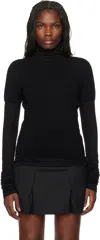 The Garment Black Como Knit Sweater In 050 Black