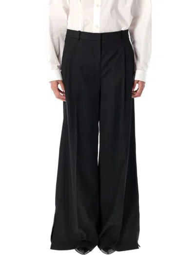 The Garment Black Relaxed Pleated Pant