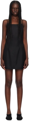 The Garment Black Windsor Minidress In 050 Black
