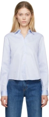The Garment Blue & White Palmela Shirt In 943 Blue/white Strip