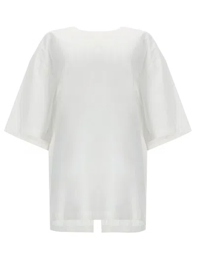 The Garment Cyprus Open Back Jacket Short Sleeves Bow In White