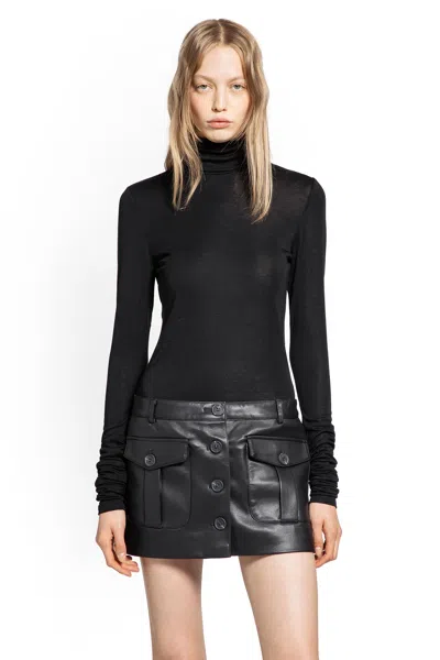 The Garment Bree Long-sleeve Turtleneck T-shirt In Black