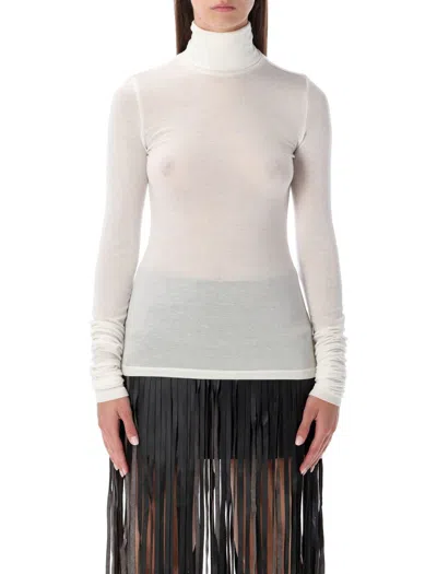 The Garment Bree Long Turtleneck Top In White