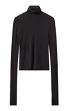 The Garment Bree Wool Top In Black