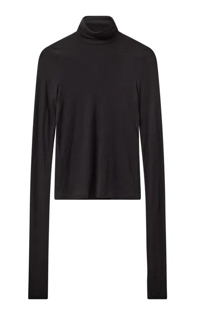 The Garment Bree Wool Top In Black