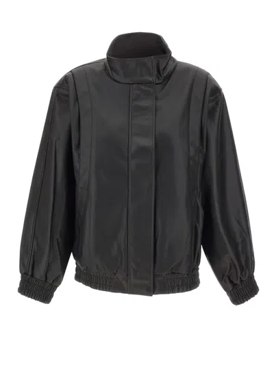 The Garment Brooklyn Panel Jacket In Black