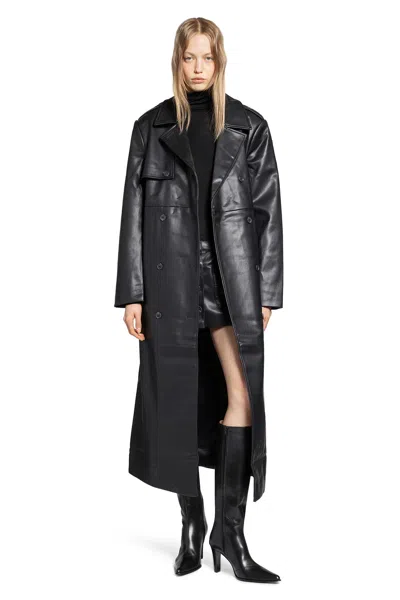 The Garment Brooklyn Trench Coat In Black