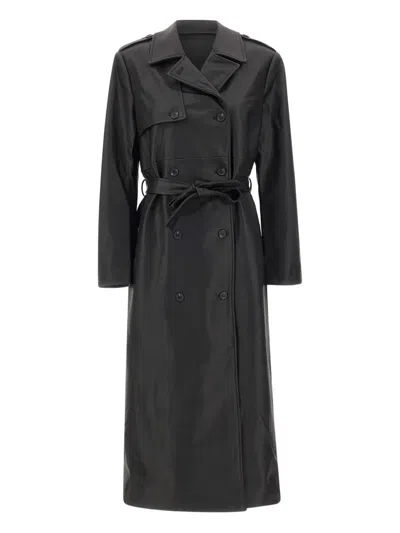 The Garment Brooklyn Trench Double-breasted Jacket In Brown