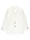 The Garment Button-fastening Blazer In White