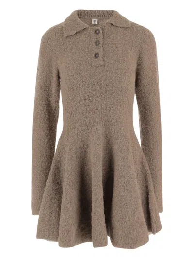 THE GARMENT BUTTONED COLLARED MINI DRESS