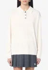 The Garment Madison Viscose Knit Sweater In White