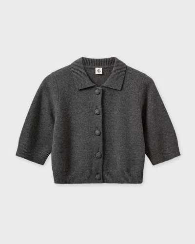 The Garment Cardigan Como Short In Gray