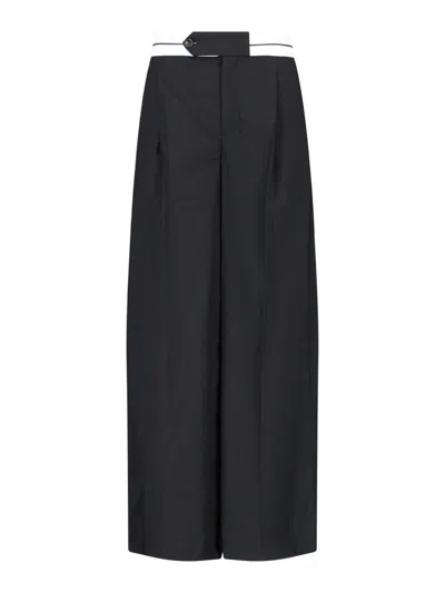 The Garment Casual Trousers In Black