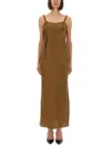 The Garment Tan Catania String Maxi Dress In Brown