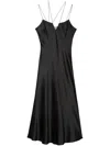 The Garment Black Catania Midi Dress In Black
