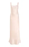 The Garment Silk Satin Catania Dress In Neutral
