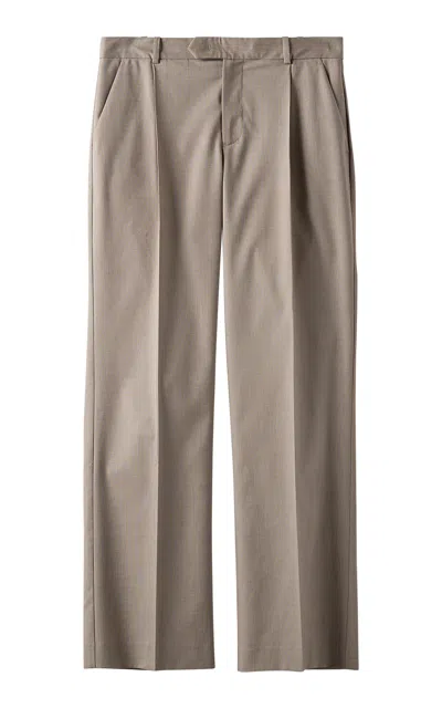 The Garment Clifton Pleat Pants In Taupe