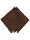 The Garment Soft Rectangular Scarf For Everyday Use In Brown