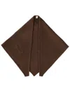 The Garment Soft Rectangular Scarf For Everyday Use In Brown