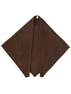 The Garment Soft Rectangular Scarf For Everyday Use In Brown