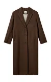 The Garment Clooney Wool Coat In Brown