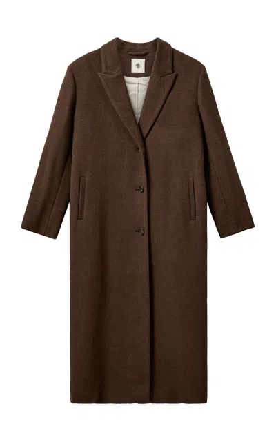 The Garment Clooney Wool Coat In Brown