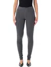 The Garment Ribbed-knit Belt-loops Leggings In Gray