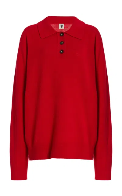 The Garment Como Polo In Red