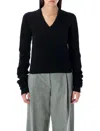 The Garment Como Sleeve Knit Sweater With Flattering V-neck