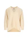 The Garment 'como' V-neck Sweater In Cream