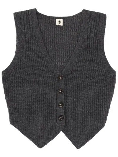 The Garment Como Vest In Gray