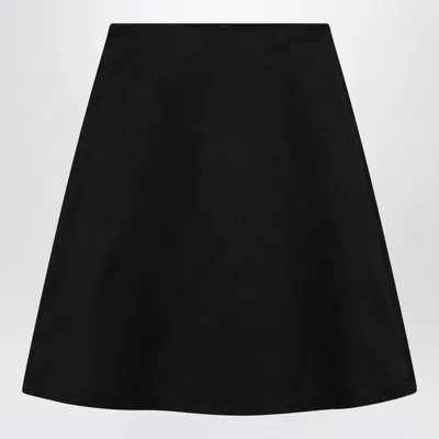 The Garment Cotton-blend Kelly Skirt In Black