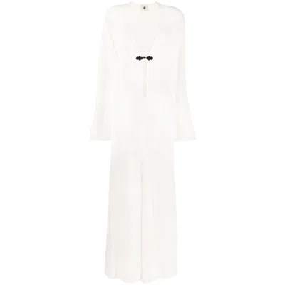 The Garment Tanzania Pointelle Maxi Dress In White
