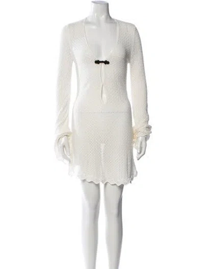 Pre-owned The Garment Cover-up In Neutrals