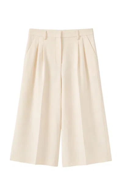 The Garment Crepe Culottes In Off-white