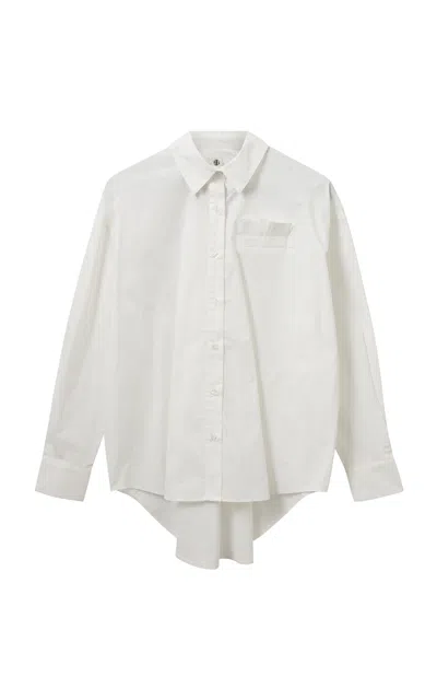 The Garment Cyprus Oversized Cotton Top In White