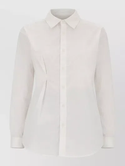 The Garment Cyprus Shirt Tailored Fit Long Sleeves Back In White