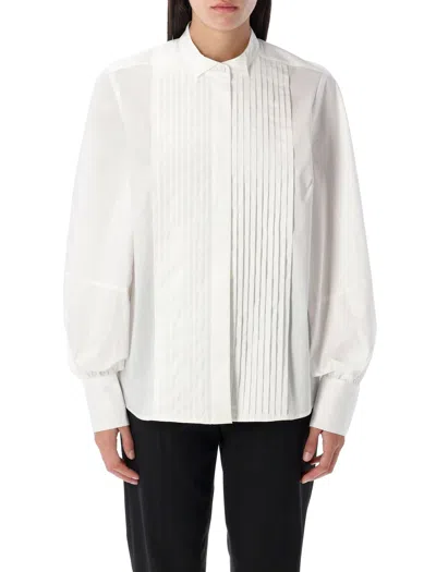 The Garment Cyprus Smoking Shirt In White