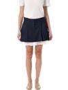 The Garment Denever Mini Skirt In Navy