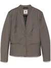 The Garment Douglas Blazer In Brown