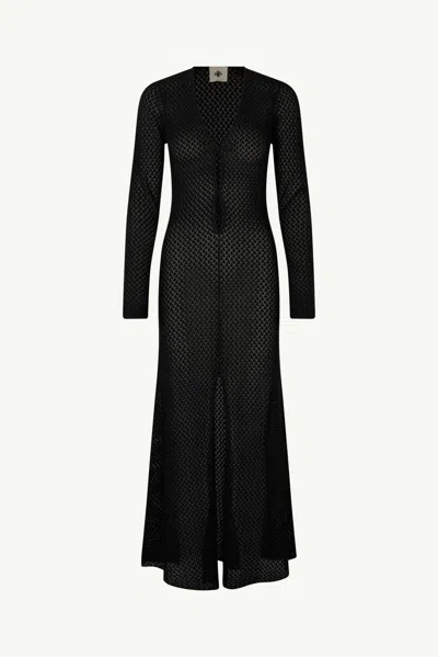 The Garment Long Dress Tanzania In Black